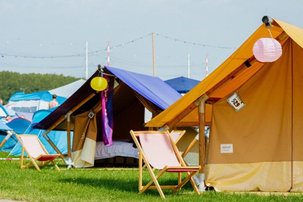 100 Jaar Tt Circuit Assen 2025 Glamping Incl Stroom Ngoại thất bức ảnh