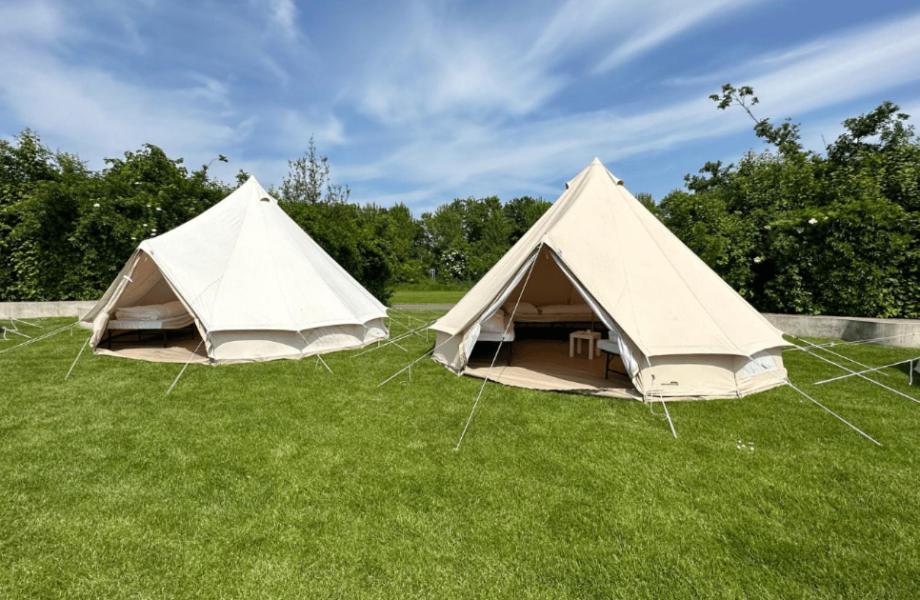 100 Jaar Tt Circuit Assen 2025 Glamping Incl Stroom Ngoại thất bức ảnh